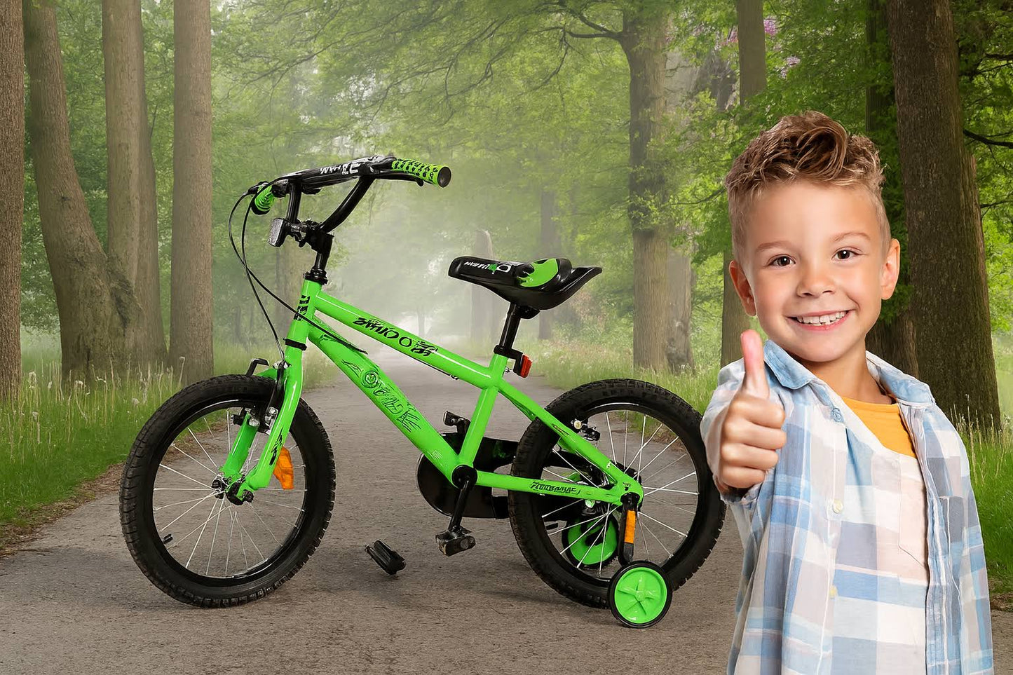 Kinderfahrrad Kinder Fahrrad Jugend Rad Bike Mädchen Jungen Stützräder 16 Zoll