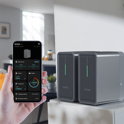 Marstek Solarbank B2500-D Solarspeicher 2240Wh LiFePo4 Akku für Balkonkraftwerk