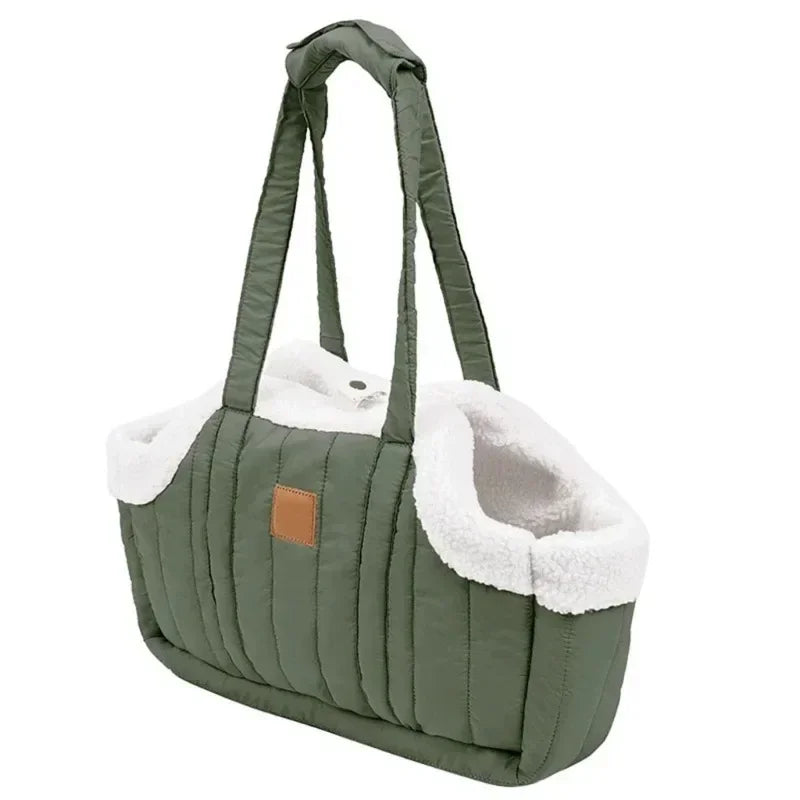 Travel Pet Carrier Portable Dog Cat Tote Bag Stylish and Lightweight Pets Carrying Bag for Driving Going Out Walking Traveling