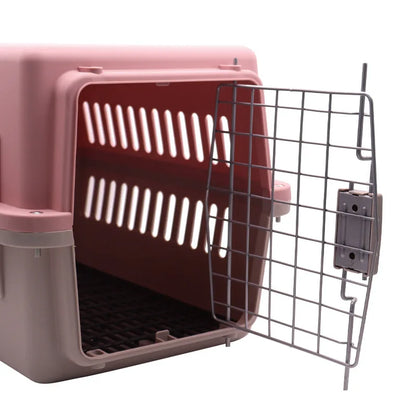 Airline Approved Pet Carrier for Cats & Small Dogs Portable Travel with Breathable Mesh Comfortable Pet Travel Box