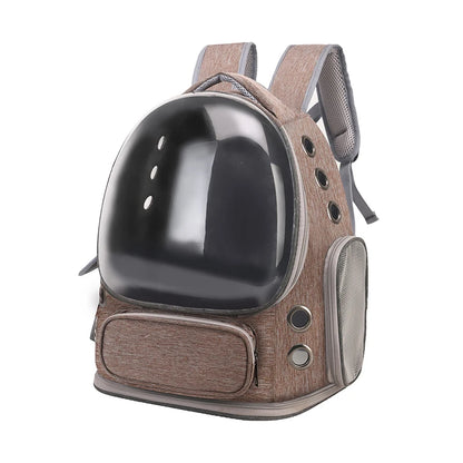 Pet Backpack Portable Travel Backpack Dogs and Cats Travel Portable Back Bag  Large capacity, Pet Carrier Bag for Cats and Dogs