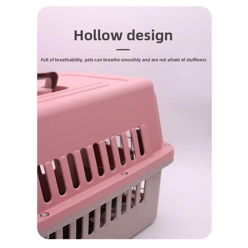 Airline Approved Pet Carrier for Cats & Small Dogs Portable Travel with Breathable Mesh Comfortable Pet Travel Box