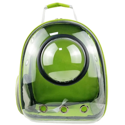 Pet Cat Travel Carrying Bag Space Pet Backpacks Breathable Portable Transparent Puppy Dog Transport Carrier Space Capsule Bags