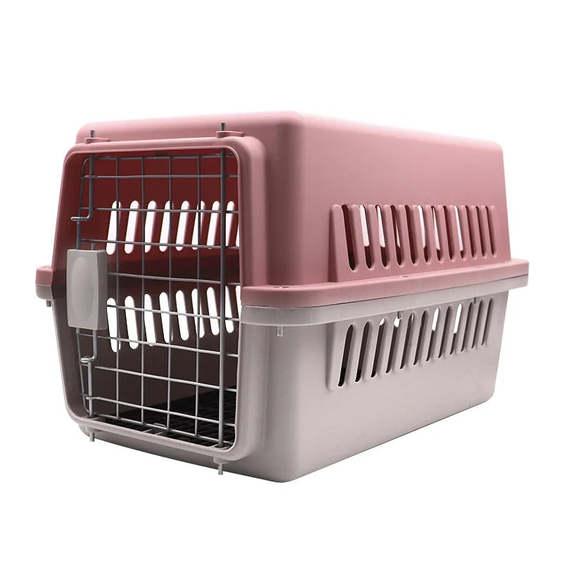 Airline Approved Pet Carrier for Cats & Small Dogs Portable Travel with Breathable Mesh Comfortable Pet Travel Box