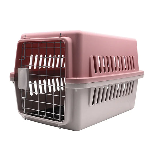 Airline Approved Pet Carrier for Cats & Small Dogs Portable Travel with Breathable Mesh Comfortable Pet Travel Box