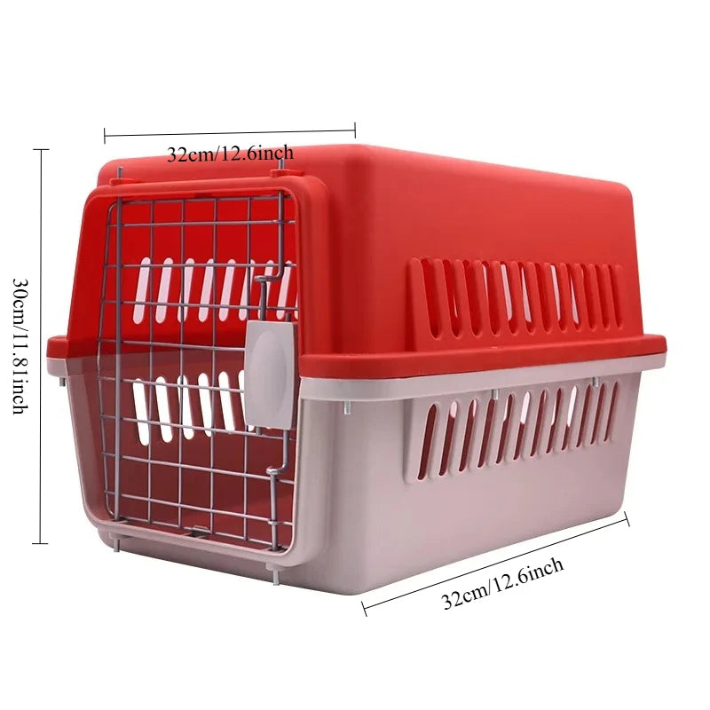 Airline Approved Pet Carrier for Cats & Small Dogs Portable Travel with Breathable Mesh Comfortable Pet Travel Box