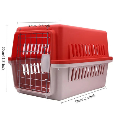 Airline Approved Pet Carrier for Cats & Small Dogs Portable Travel with Breathable Mesh Comfortable Pet Travel Box