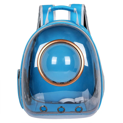 Pet Cat Travel Carrying Bag Space Pet Backpacks Breathable Portable Transparent Puppy Dog Transport Carrier Space Capsule Bags
