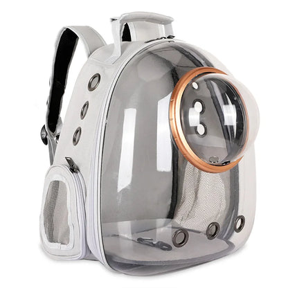 Pet Cat Travel Carrying Bag Space Pet Backpacks Breathable Portable Transparent Puppy Dog Transport Carrier Space Capsule Bags