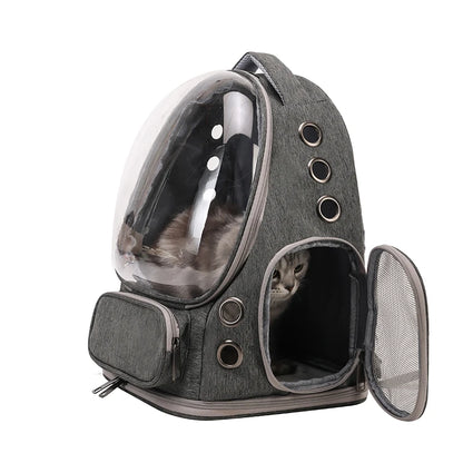 Pet Backpack Portable Travel Backpack Dogs and Cats Travel Portable Back Bag  Large capacity, Pet Carrier Bag for Cats and Dogs
