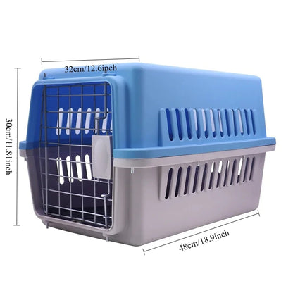 Airline Approved Pet Carrier for Cats & Small Dogs Portable Travel with Breathable Mesh Comfortable Pet Travel Box