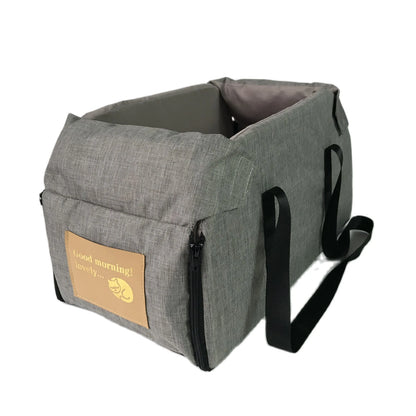 Travel Cat Dog Bed Transport Portable Car Central Safety Pet Seat Cat Dog Carrier Protector For medium/small Dog  Bag Accessorie