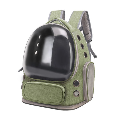 Pet Backpack Portable Travel Backpack Dogs and Cats Travel Portable Back Bag  Large capacity, Pet Carrier Bag for Cats and Dogs