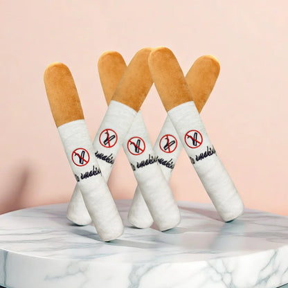 New Pet Plush Toys Chewable Teething Cigarette-shaped Pet Toys Cats Dogs That Make Sounds