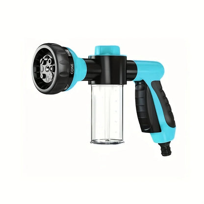 5pcs Pet Grooming Tool Set: Make Bathing Your Dog or Cat Easier with Hose Spray Nozzle, Foamer, Soap Dispenser & More!