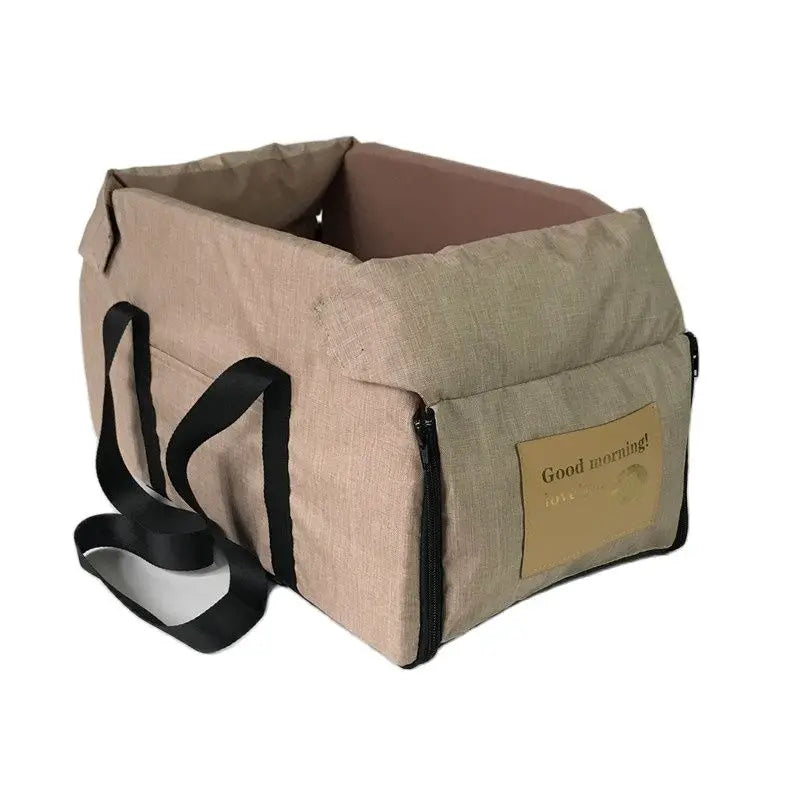 Travel Cat Dog Bed Transport Portable Car Central Safety Pet Seat Cat Dog Carrier Protector For medium/small Dog  Bag Accessorie